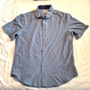 Jachs Ultra Light men's size Medium short sleeve button up shirt EUC